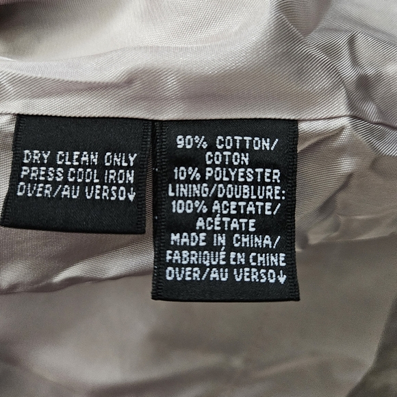 NWT - VTG - Ellen Tracy "Opal" Raincoat - Size 16 - Picture 7 of 12